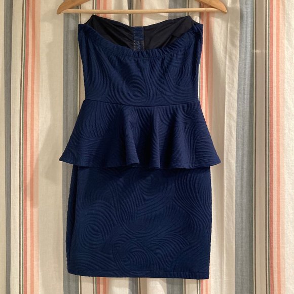 Charlotte Russe (or Windsor) Peplum Mini Dress - Picture 7 of 10